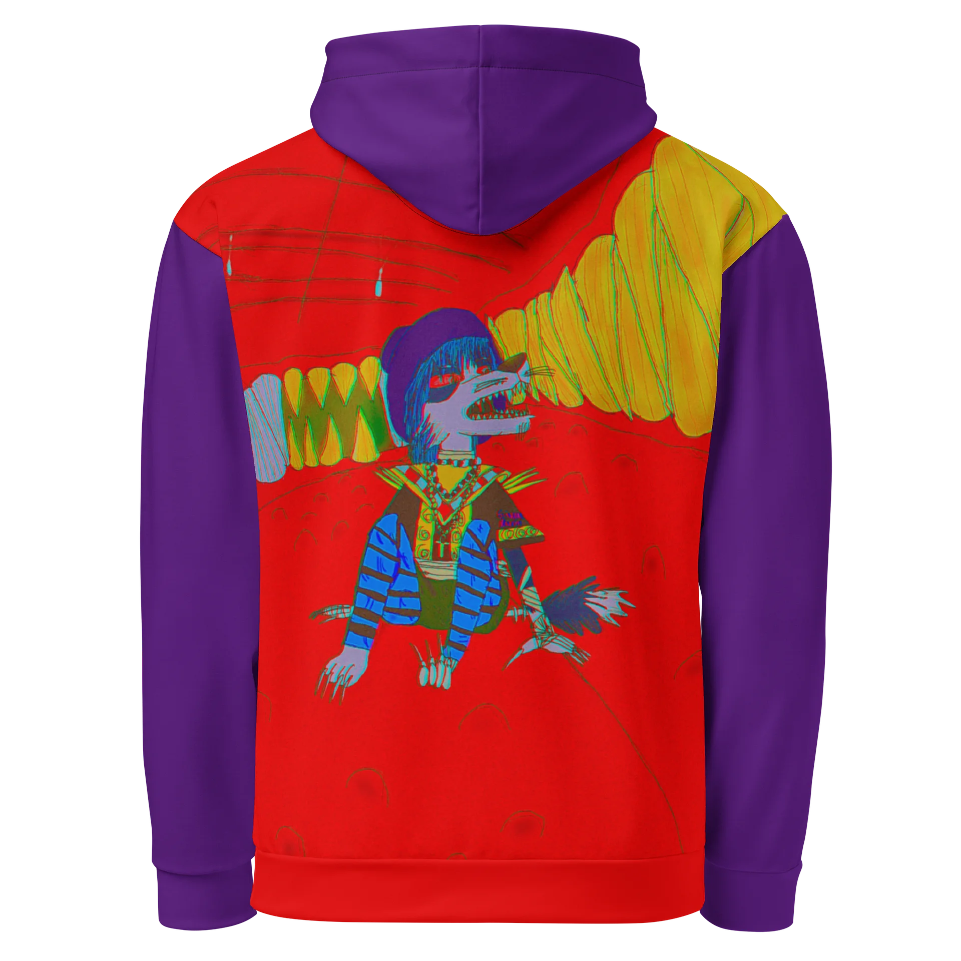 Khaled in the jaws of Maceo Hoodie product image (3)