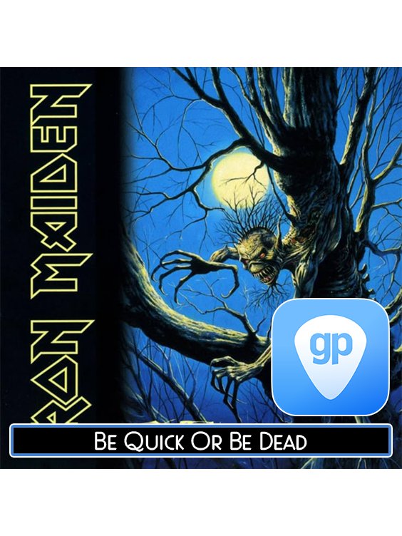 Be Quick Or Be Dead PDF TAB + Backing Track MP3 product image (1)