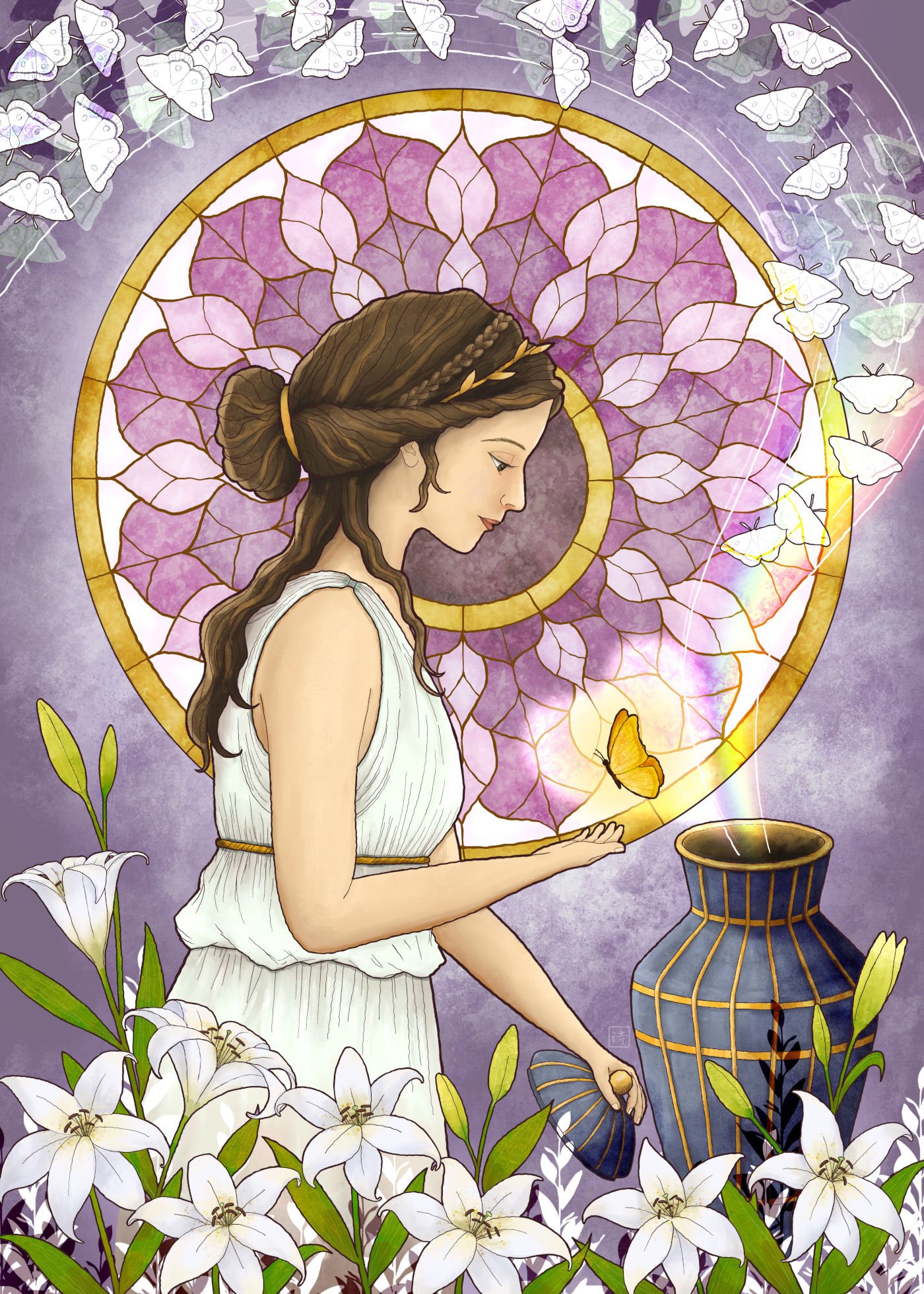 Goddess of Hope and Truth Art Print product image (1)