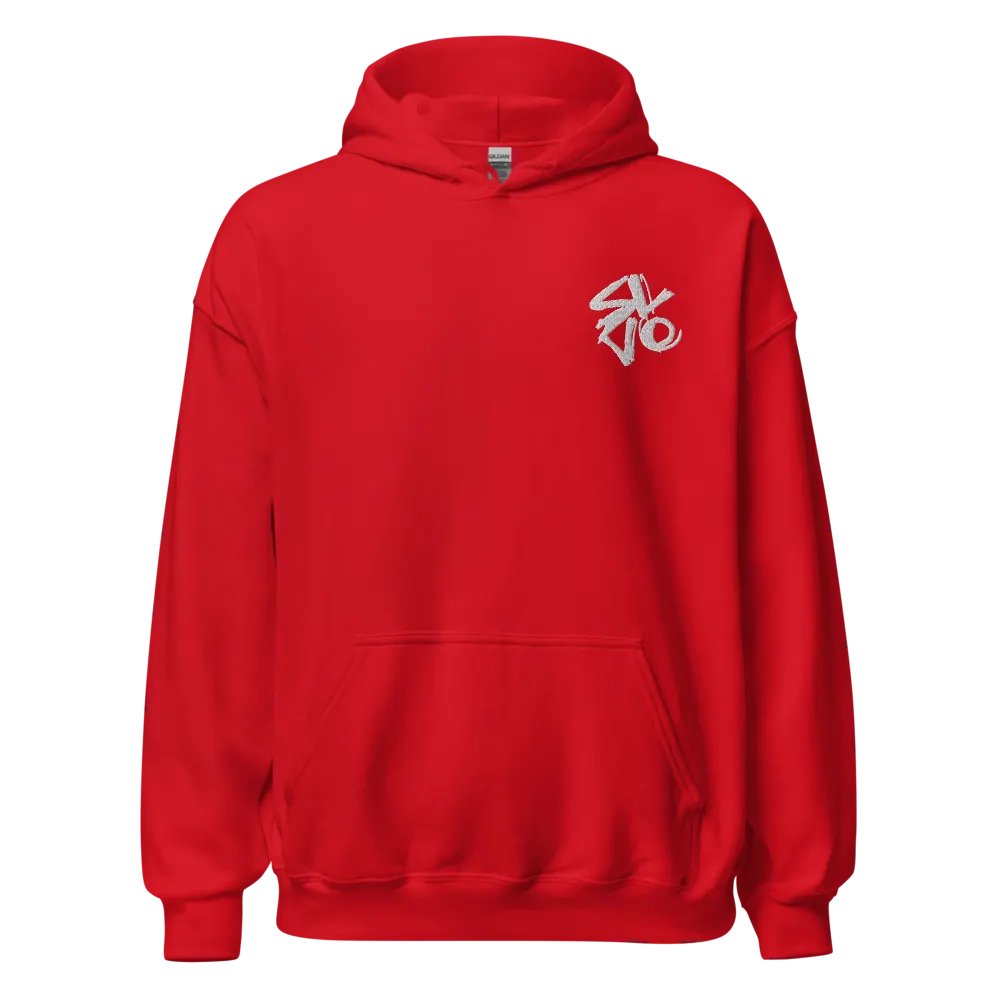 Hoodie Red Large Backprint product image (1)