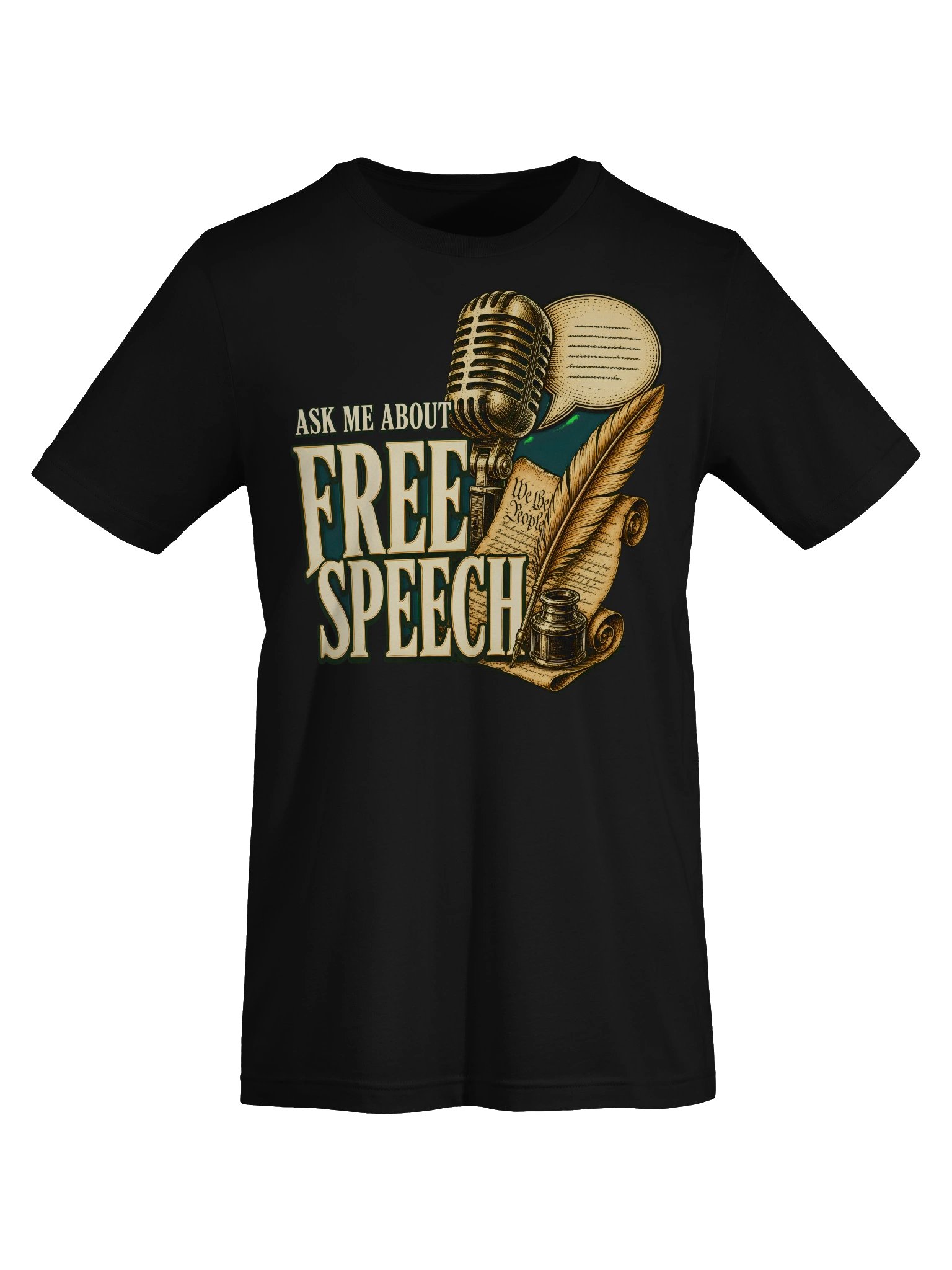 Ask Me About Free Speech Tee product image (31)