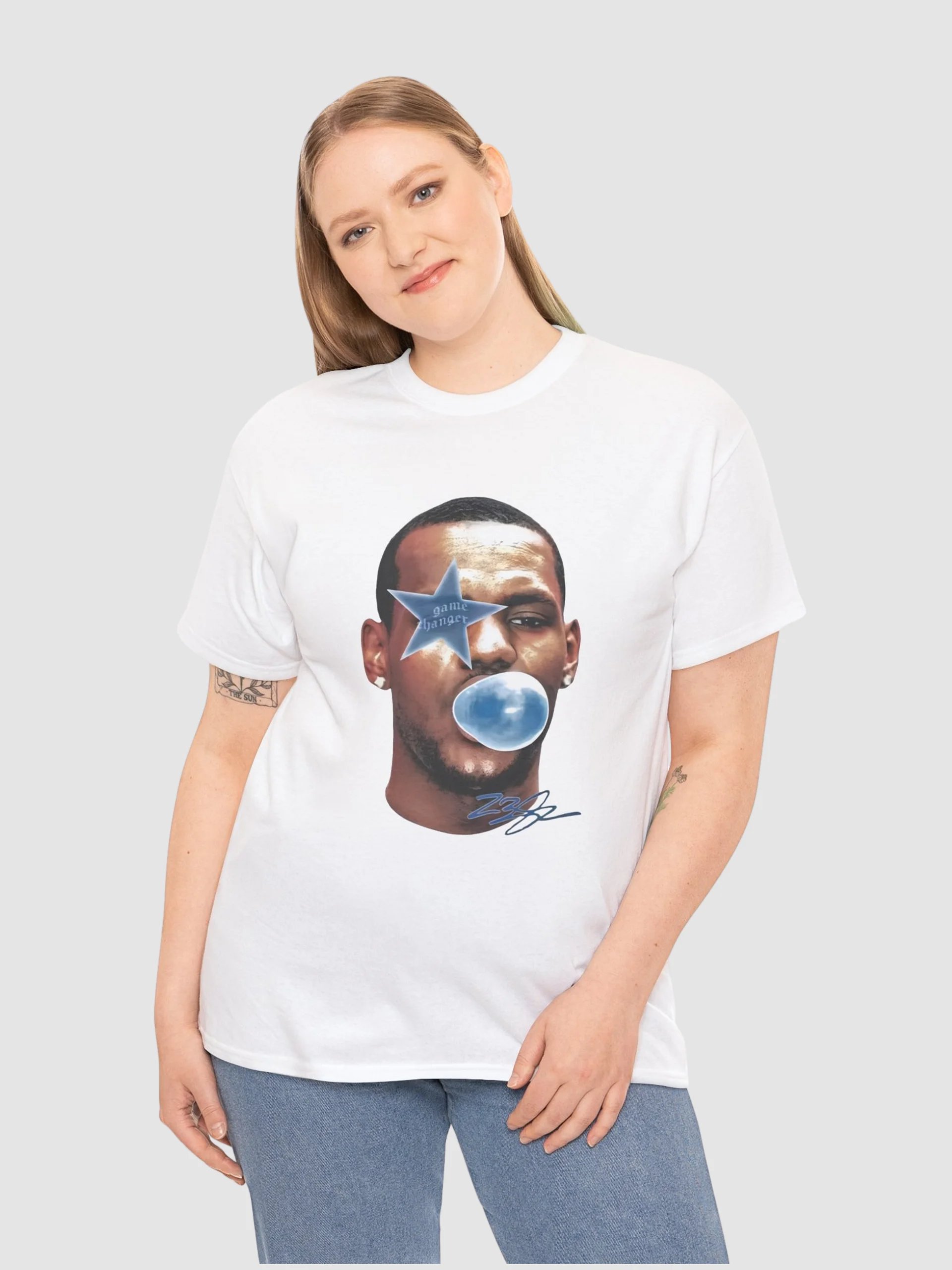 LeBron Game Changer Bubble Gum Graphic Shirt product image (1)