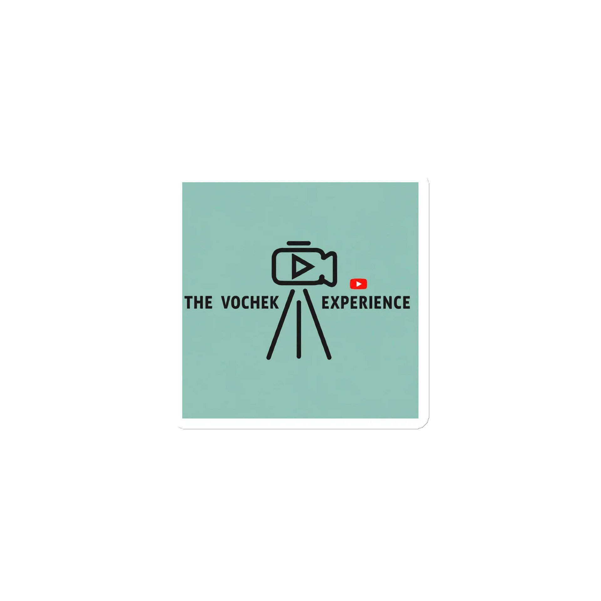 The Vochek Experience Logo Die-Cut Magnets product image (1)