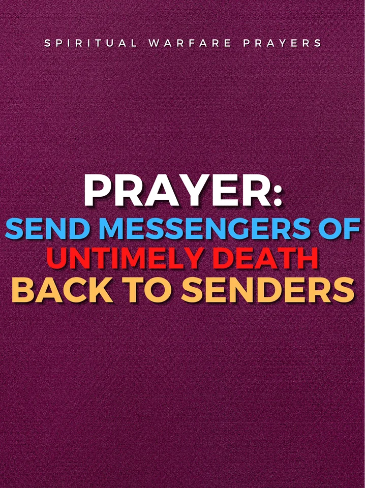 Deliverance from Satanic Messengers of Death product image (1)