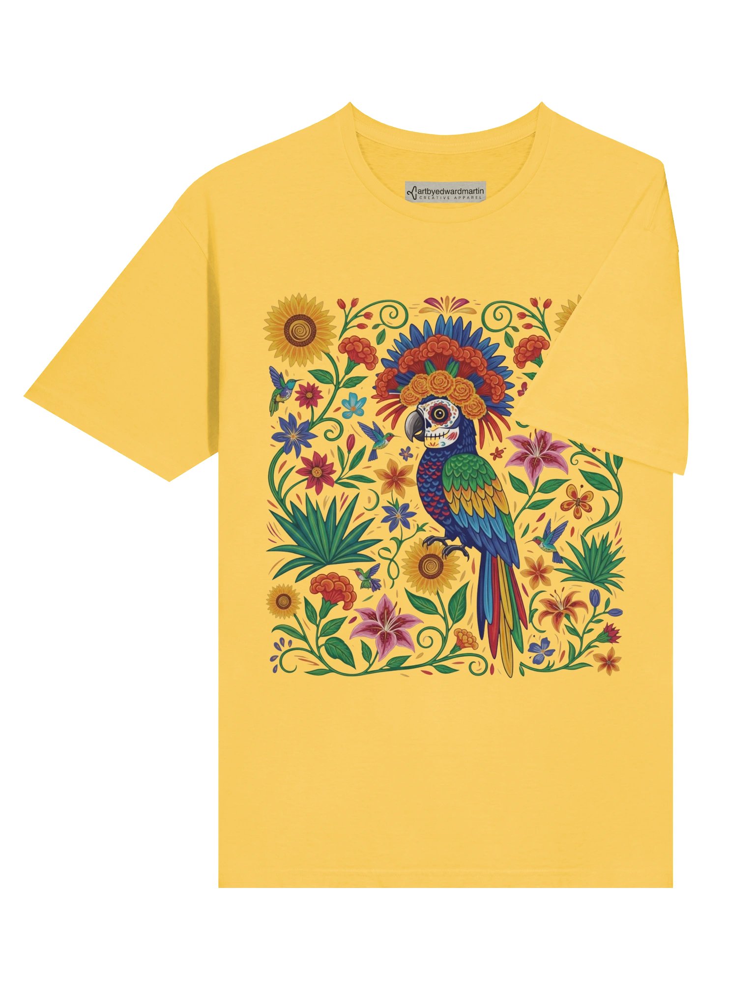 Parrot Dia de Muertos Unisex T-Shirt product image (175)