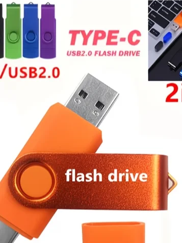 Smile of Madness by Regina Mott – Complete Audiobook + eBook Bundle on a Fast Dual Flash Drive, Type C and USB. Color may vary. product image (2)