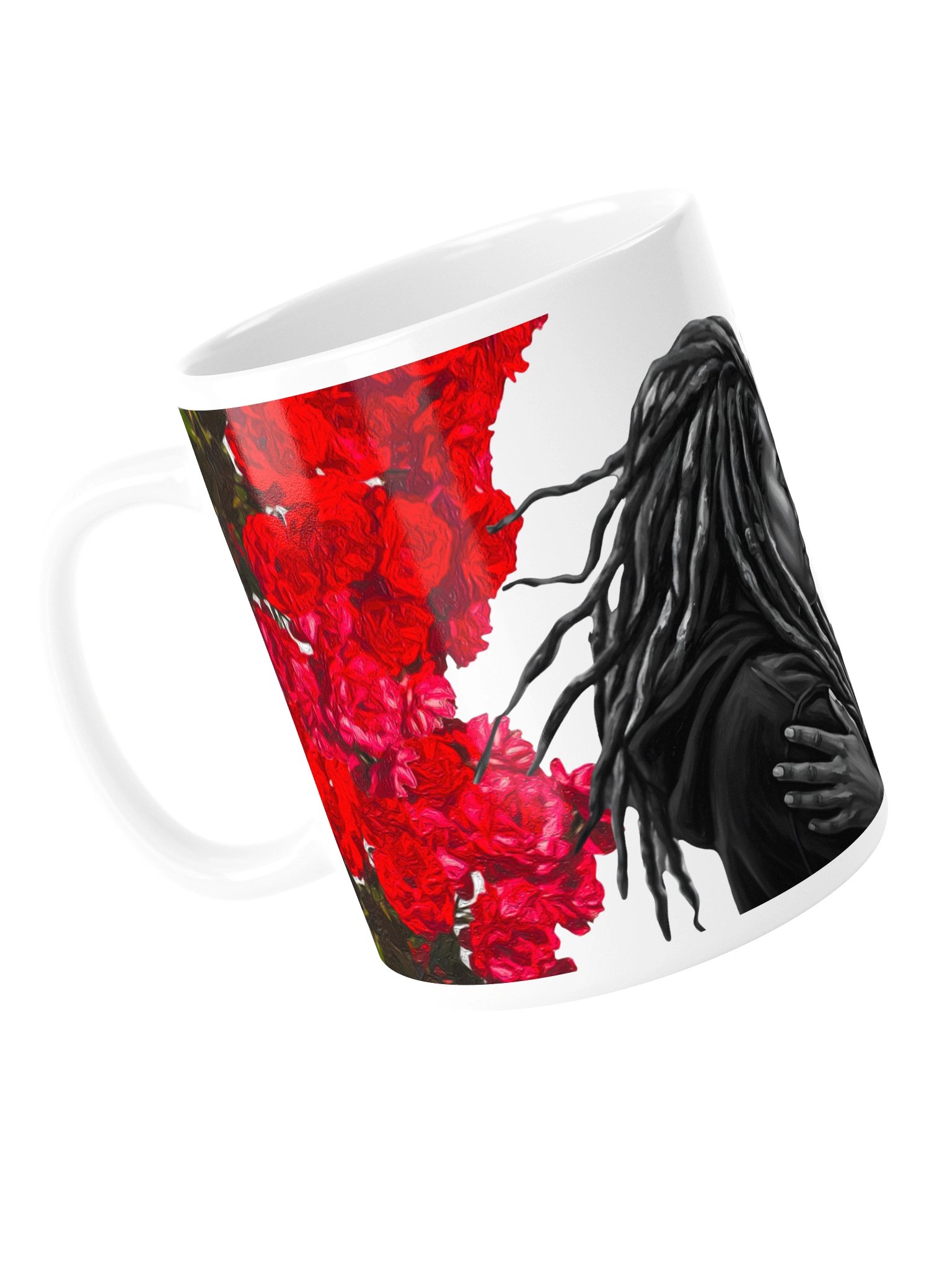 Red Floral Intimacy Mug product image (5)