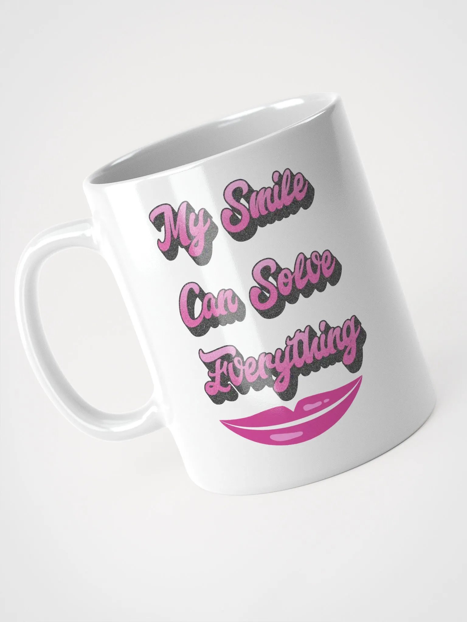My Smile Can Solve Everything White Mug product image (8)
