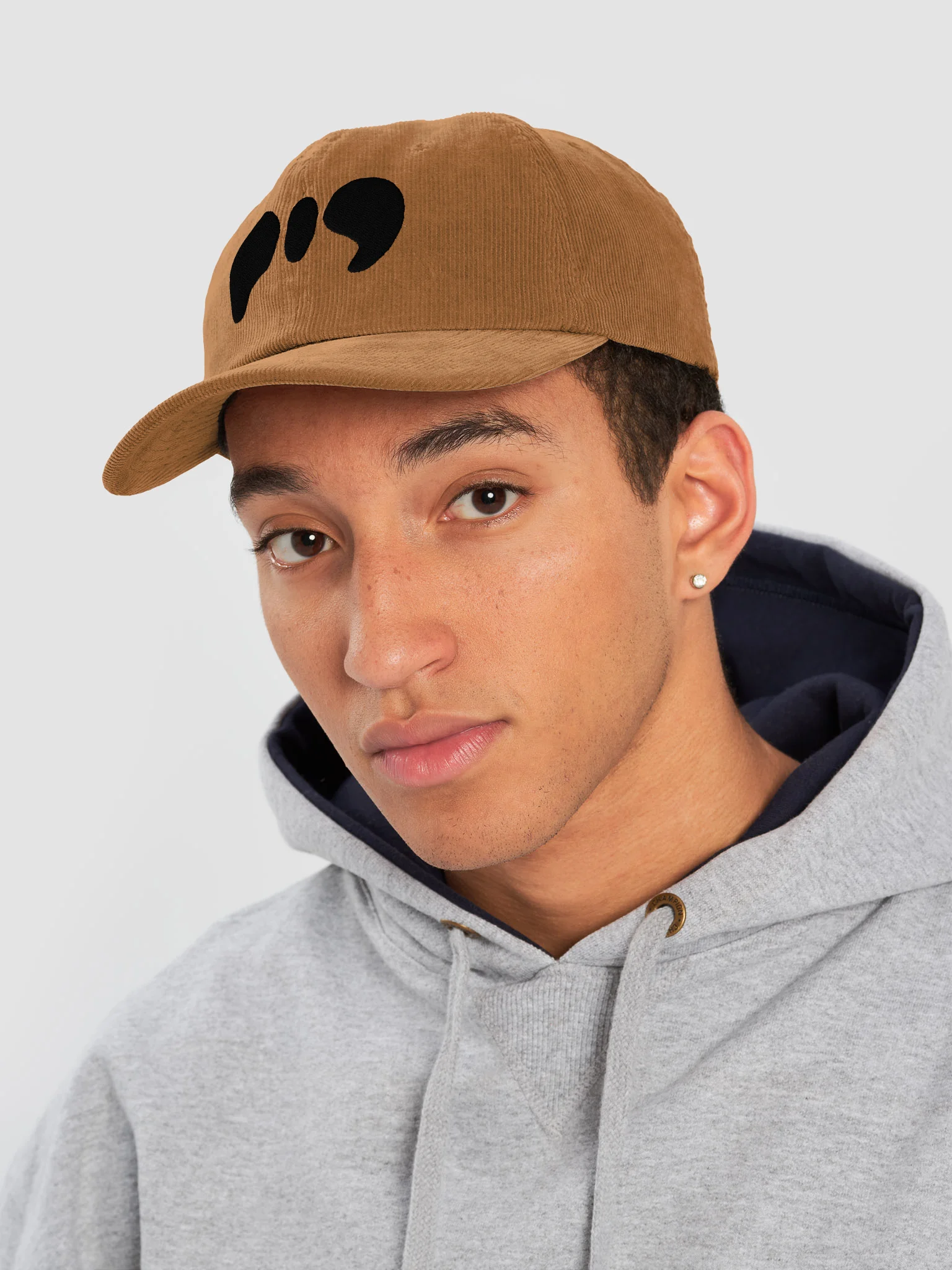 Pig · Beechfield Corduroy Dad Hat product image (5)