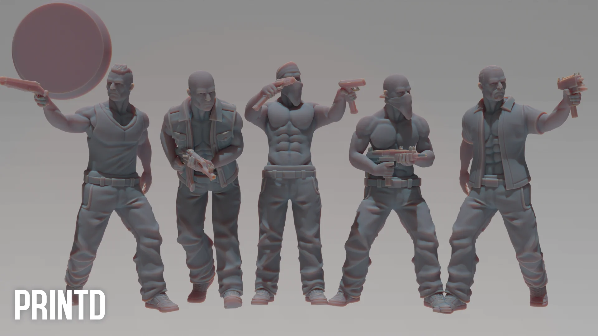 Street Gang Models - Modern Warfare Wargame Resin Models Zona Alpha product image (2)