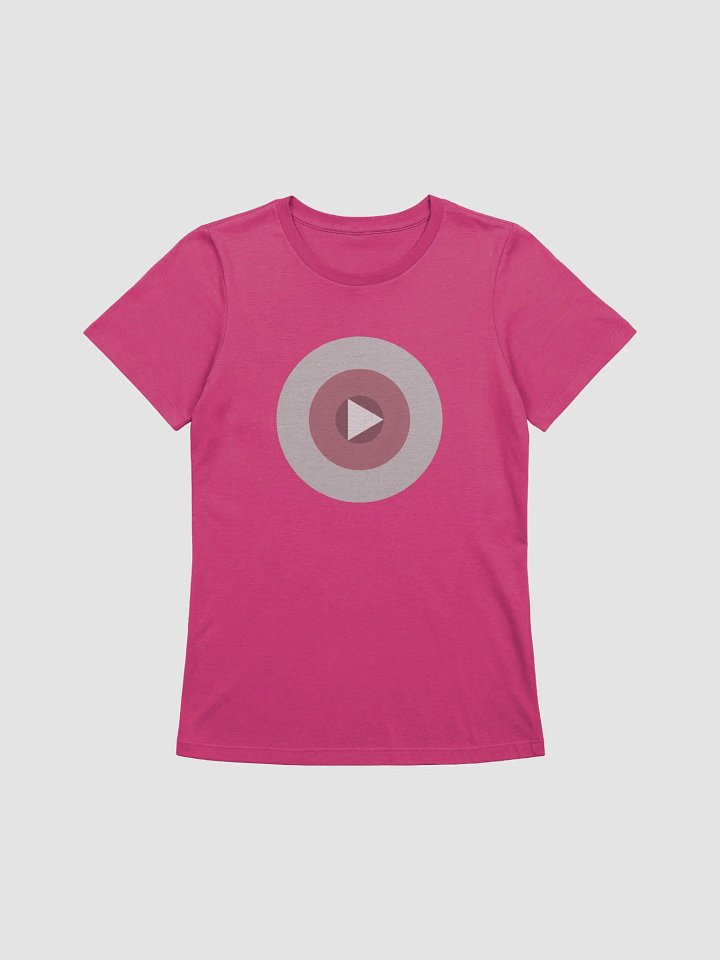 Confident Live Logo Women's Tee (Pink/Red) product image (1)
