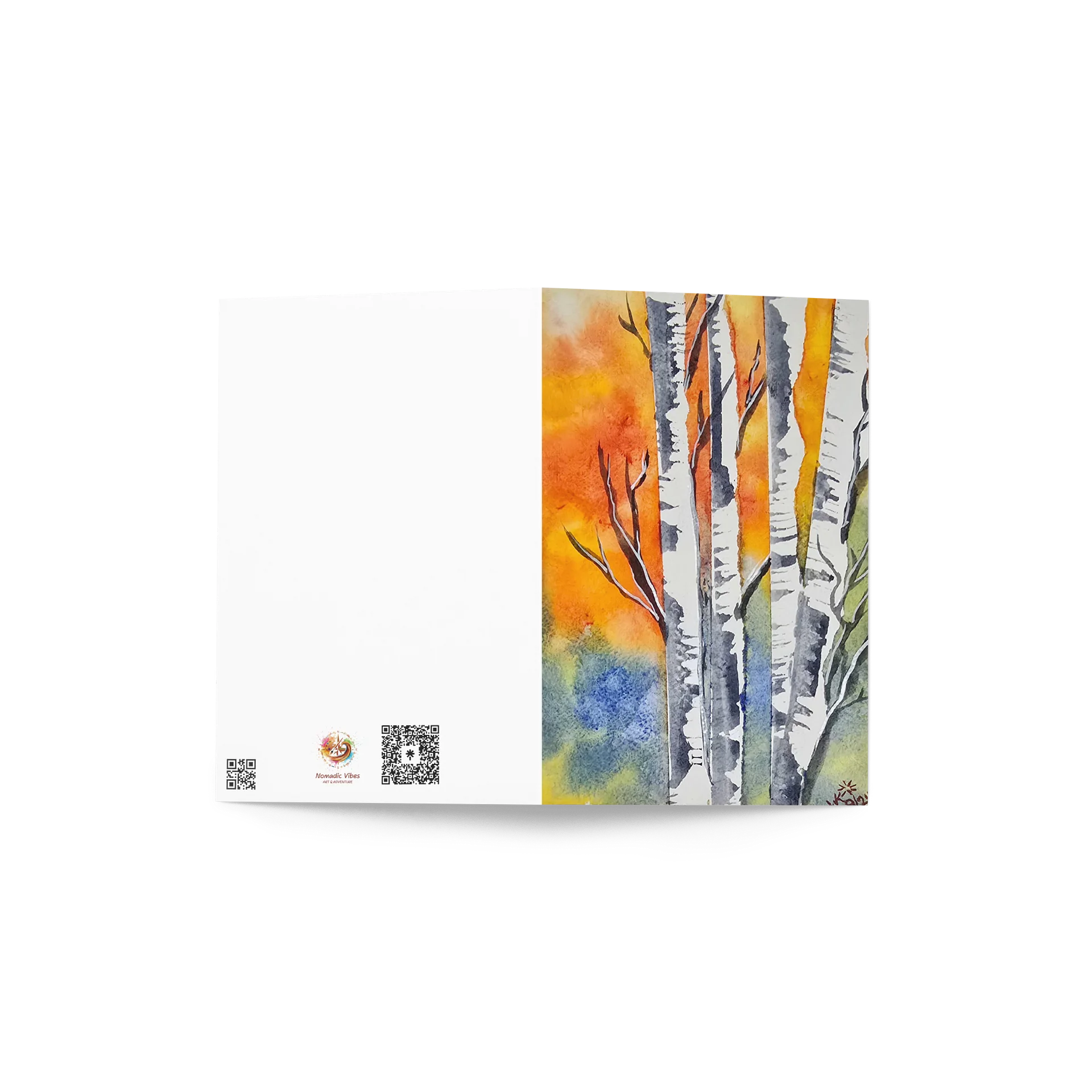Fall Birch - Greeting Card product image (2)