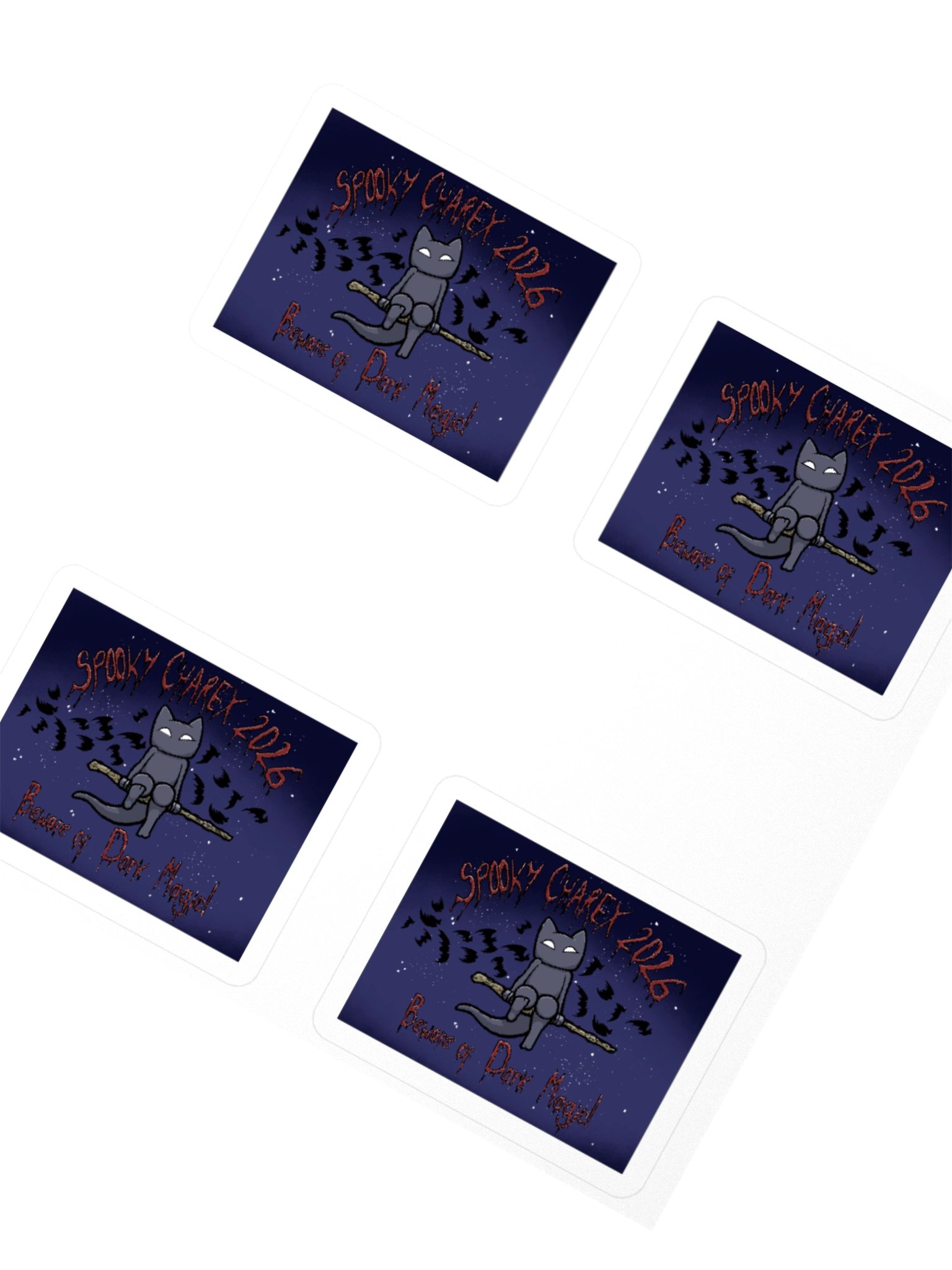 Spooky Charex 2026 - Stickers - Design 2 product image (2)