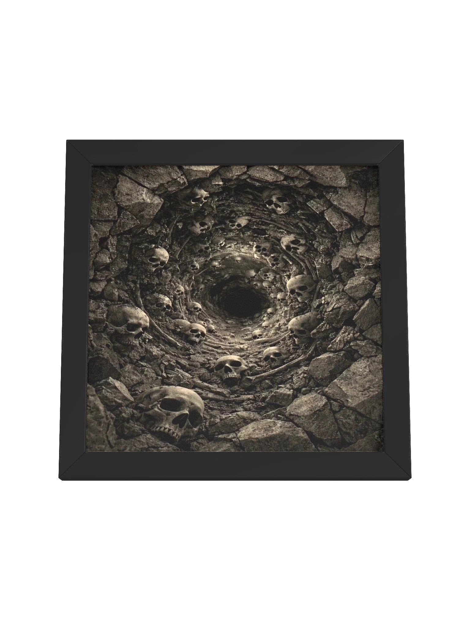 Gothic Skull Spiral Tunnel - Stone Fracture Recursion product image (4)