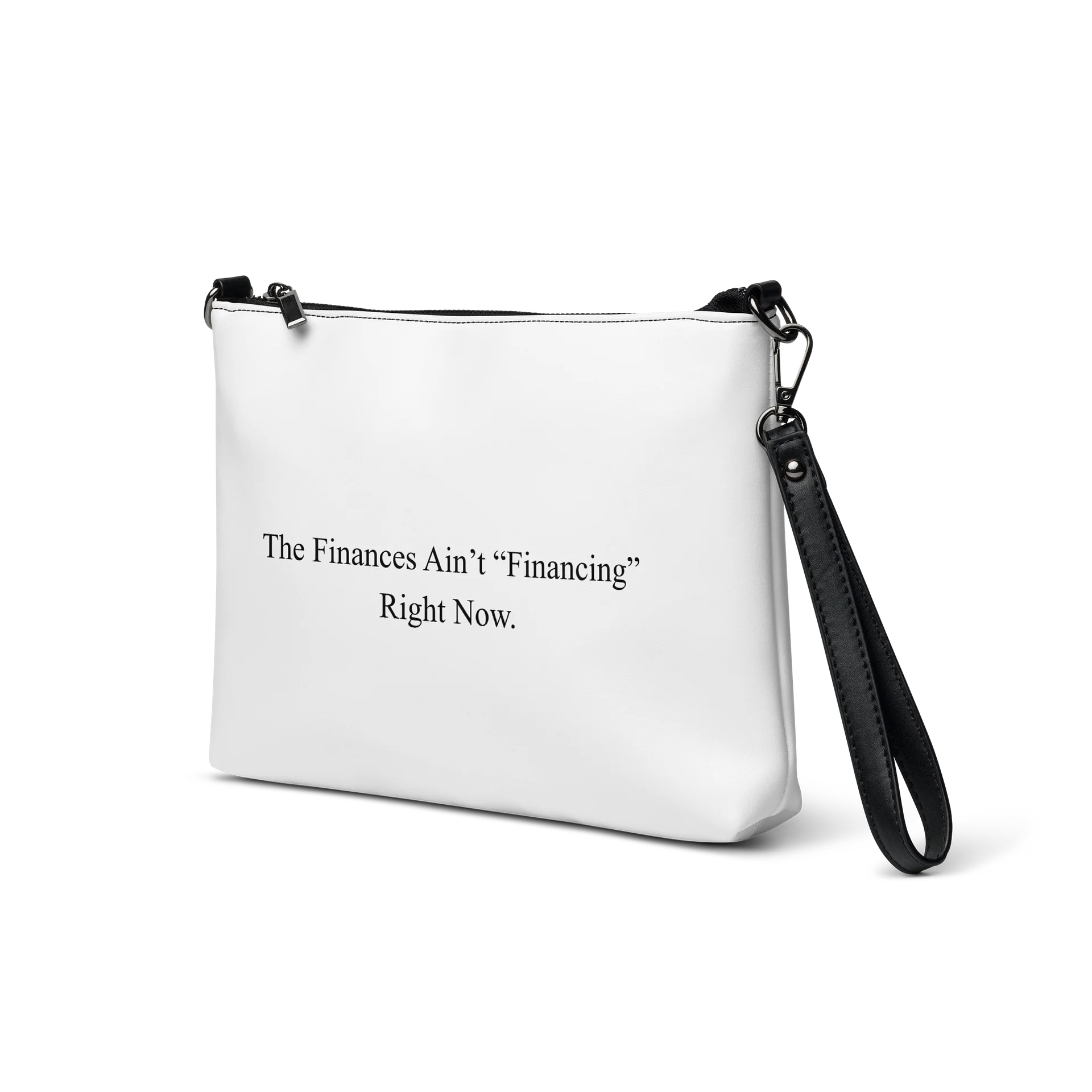 "Finances Ain't Financing" Crossbody Bag product image (3)