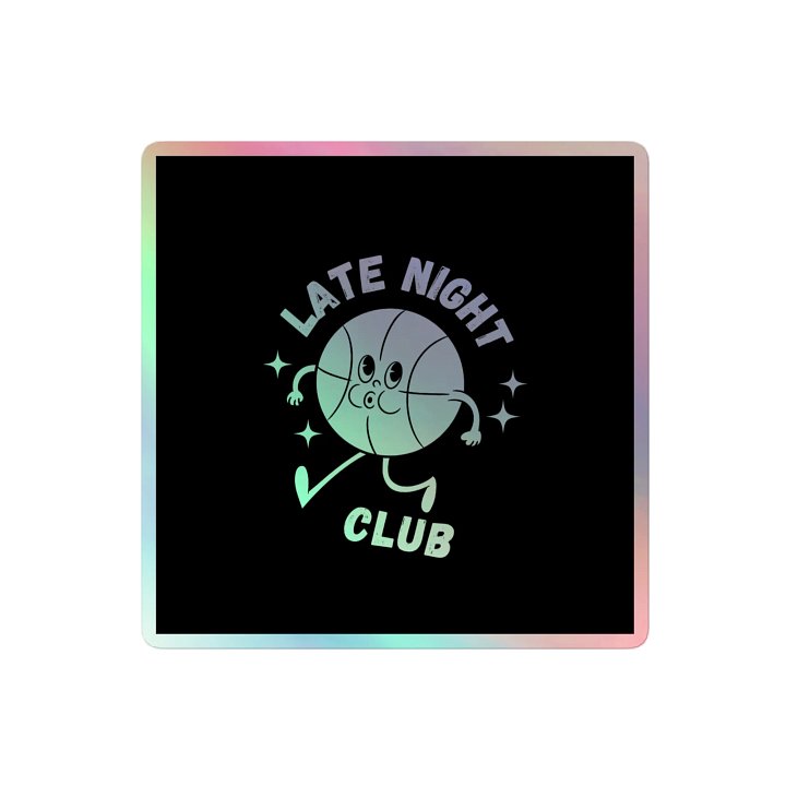 Late Night Club Sticker (Holographic) product image (2)