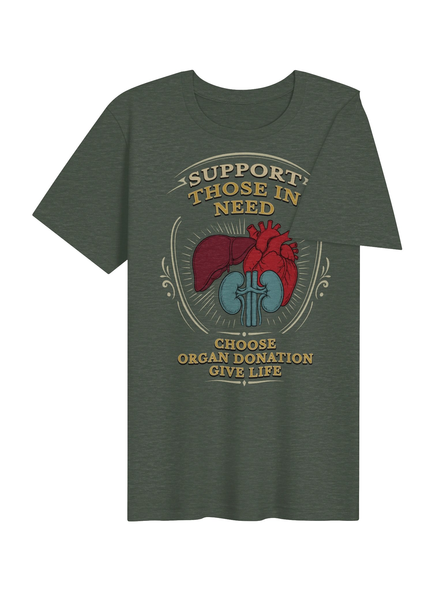 Support Those in Need Organ Donation T-Shirt product image (24)