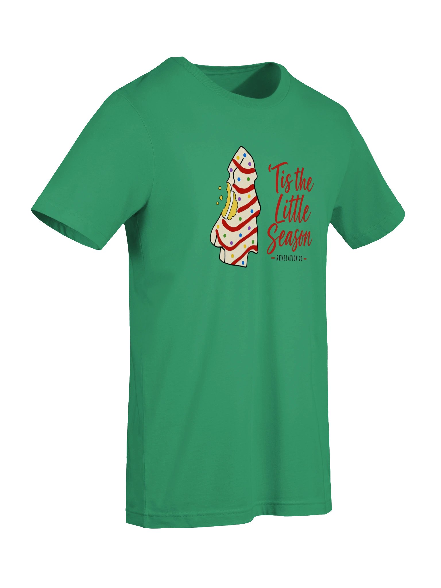 ’Tis the Little Season Snack Cake Christmas T-Shirt product image (27)