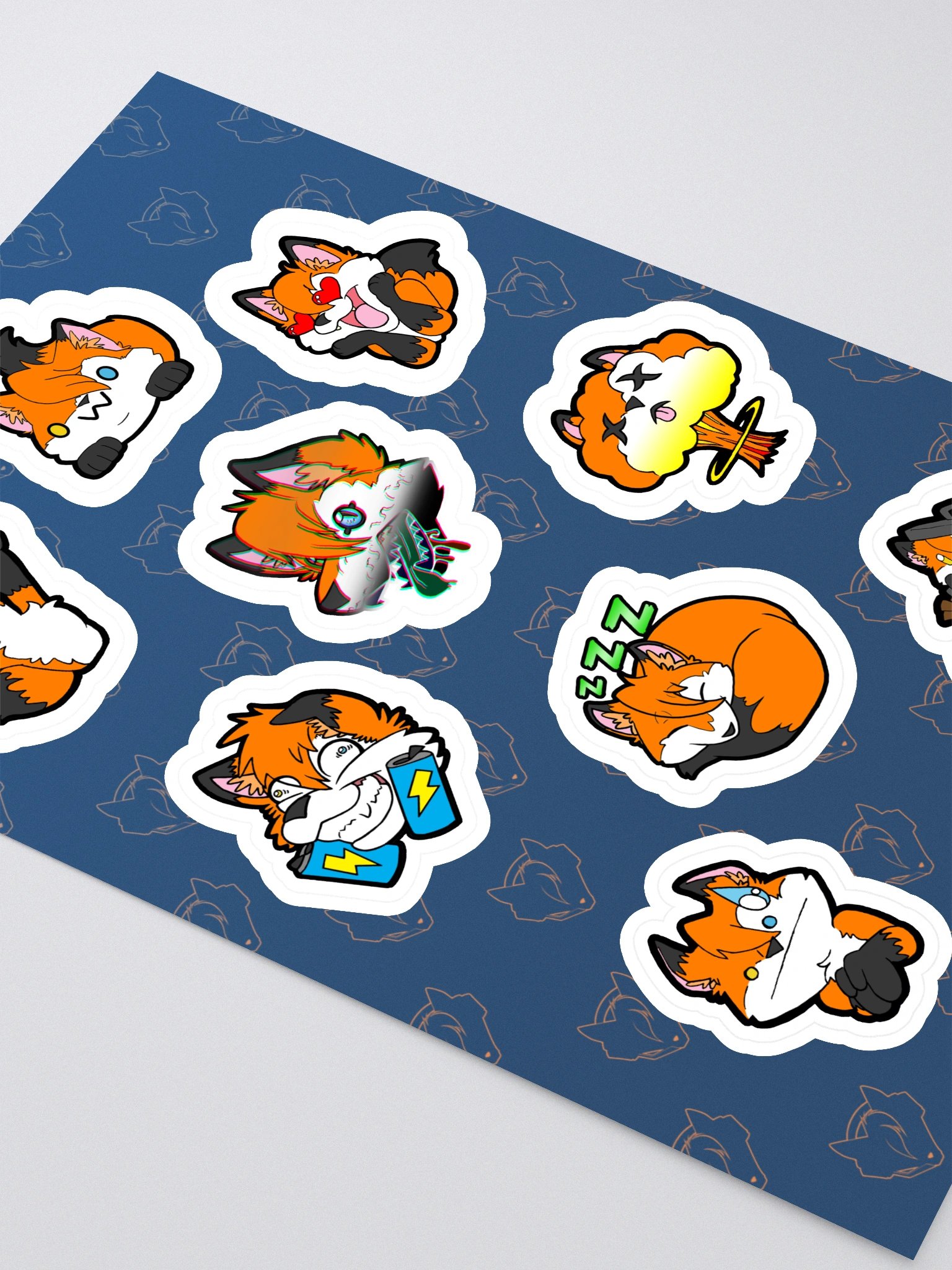 Emote Sticker Sheet product image (2)