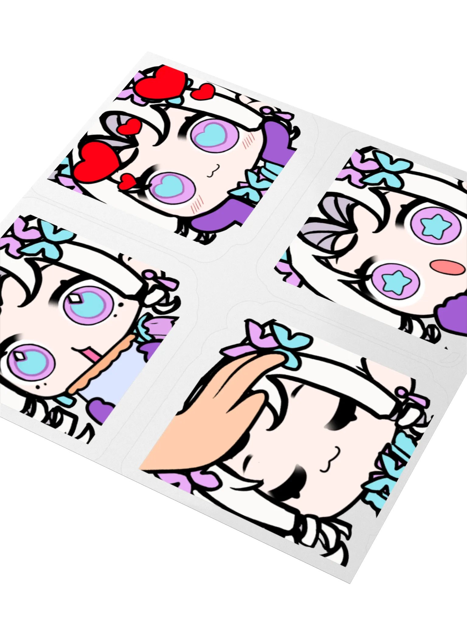 Pixie Emote Sticker Sheet 1 product image (3)