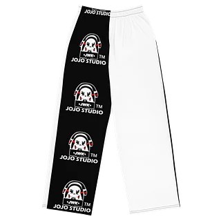 Jozef Kayembe Logo Wide-Leg Pants | JWK JOJO STUDIO product image (1)