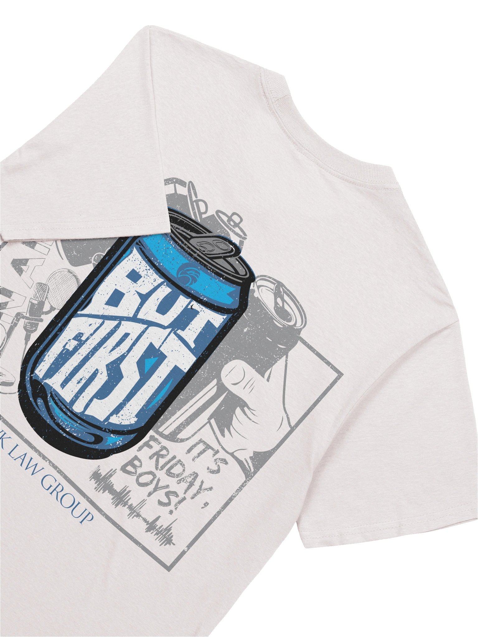 But First Unisex T-Shirt - Ice Gray product image (8)
