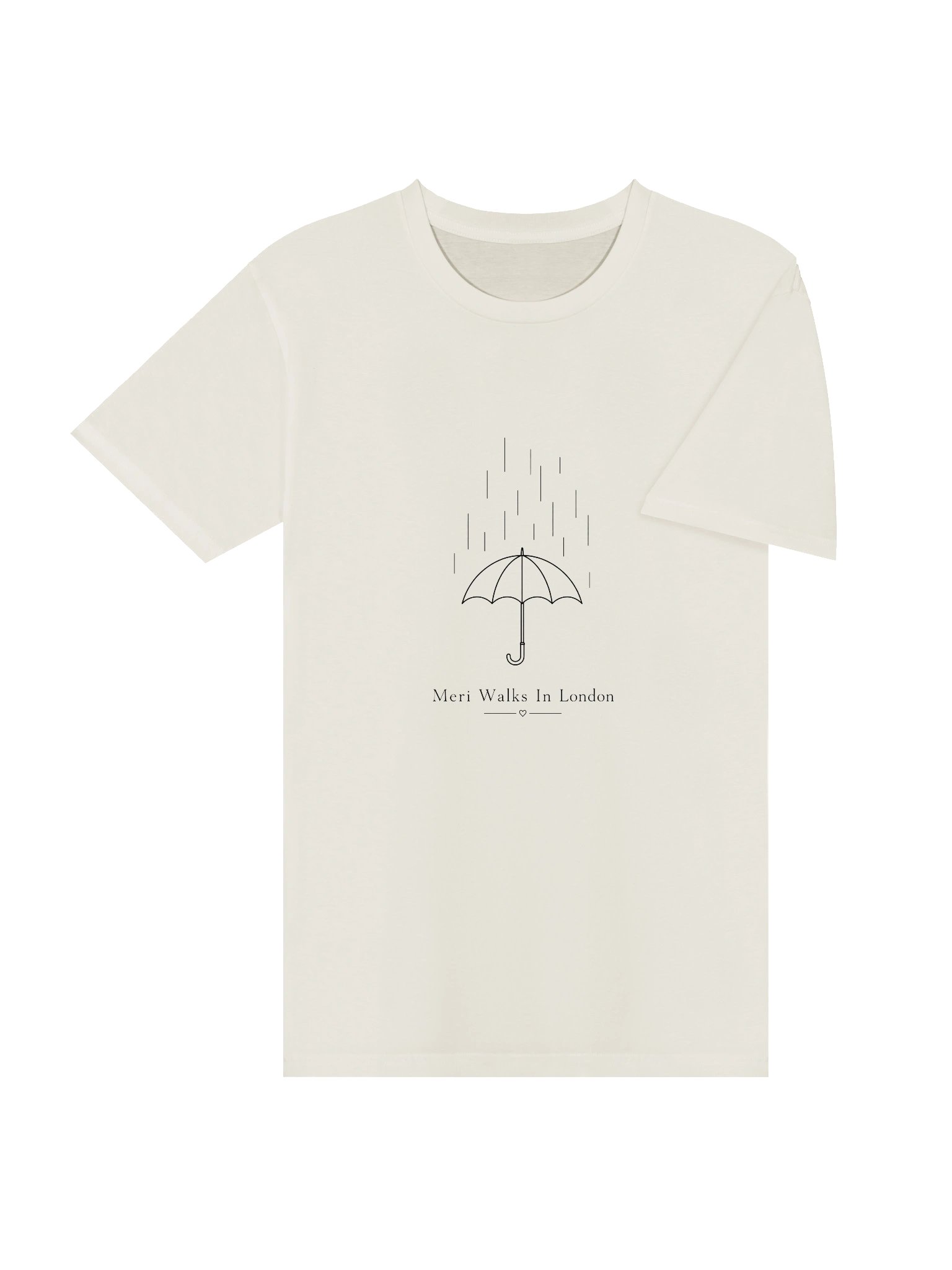 AS Colour Unisex Premium T-Shirt | Minimal Umbrella Design product image (4)