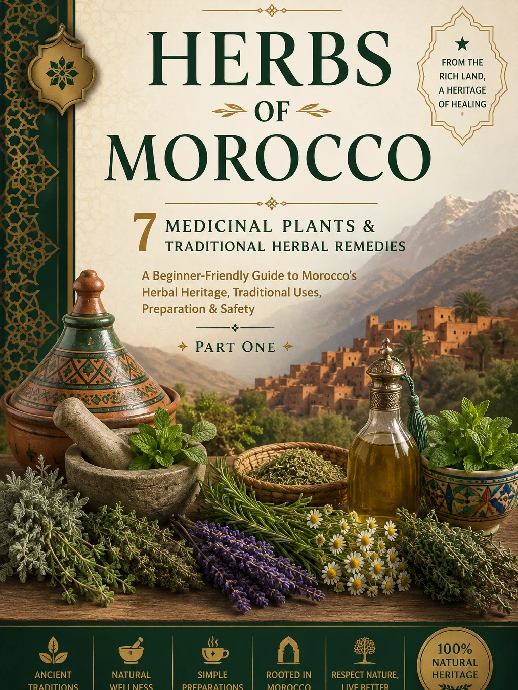 HERBS OF MOROCCO 7 Medicinal Plants & Traditional Herbal Remedies product image (1)
