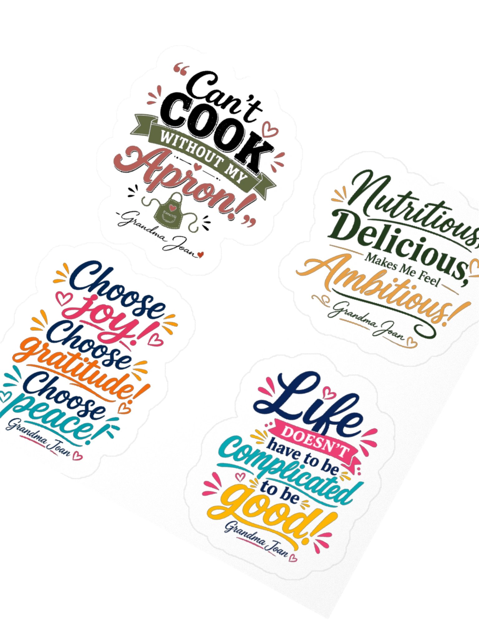 Grandma Joan's sayings - stickers product image (2)
