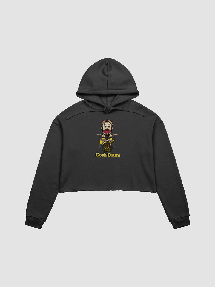 Gosh Drum Fleece Crop Hoodie product image (3)