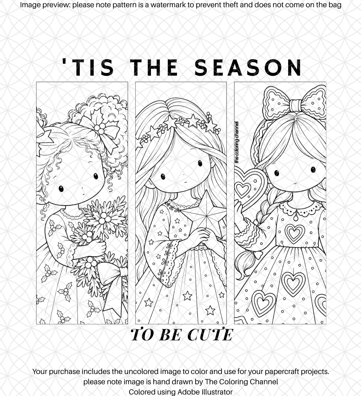 Color Your Own Bag - Tis the Season product image (4)