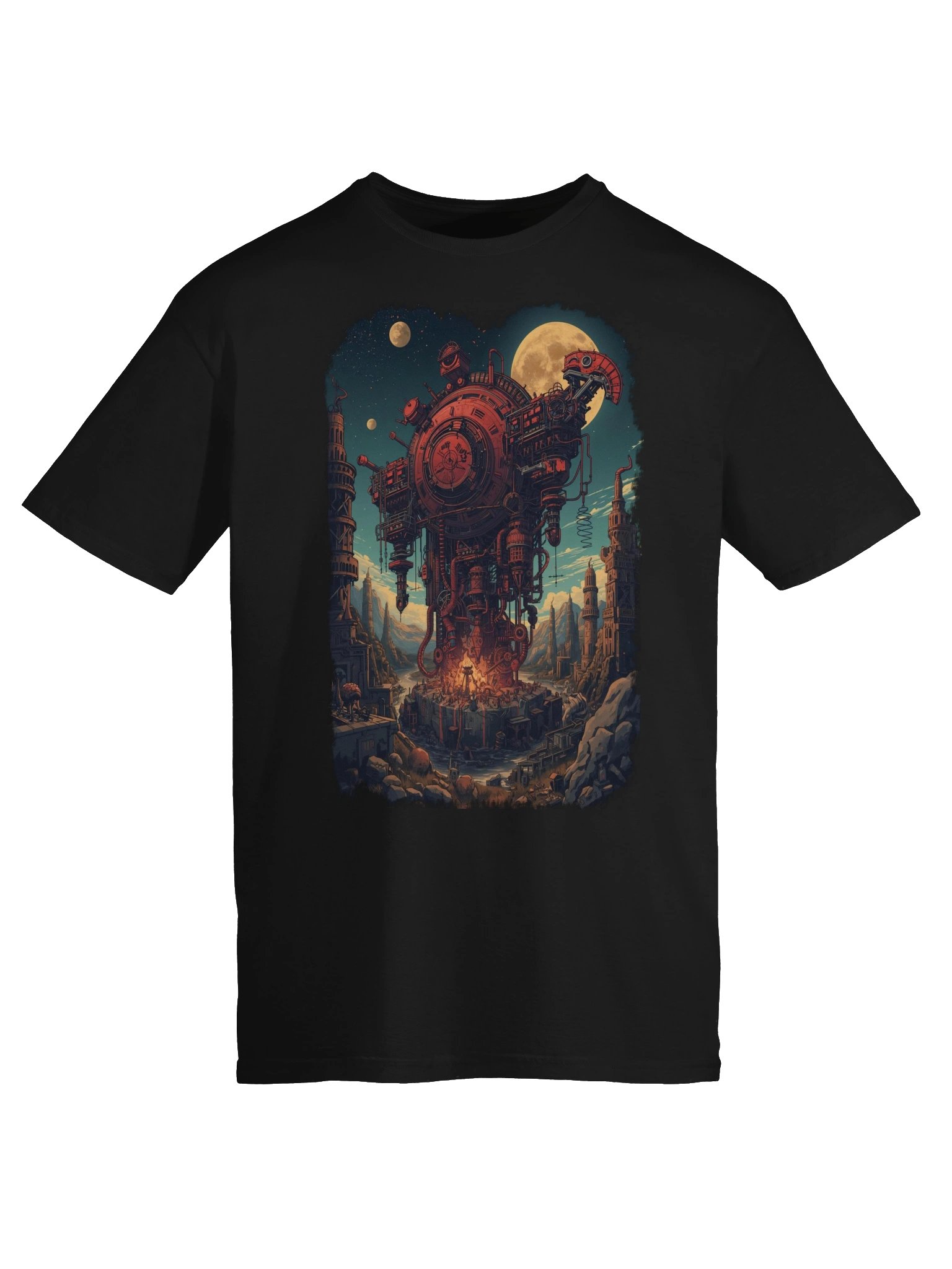 Retro-Futuristic Reactor T-Shirt product image (4)