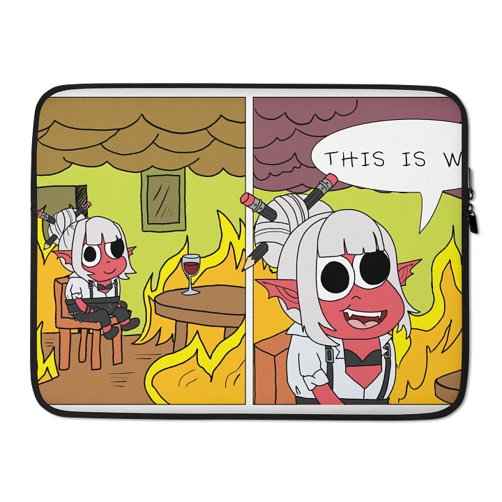 [Meme] This is Wine Laptop Sleeve product image (2)