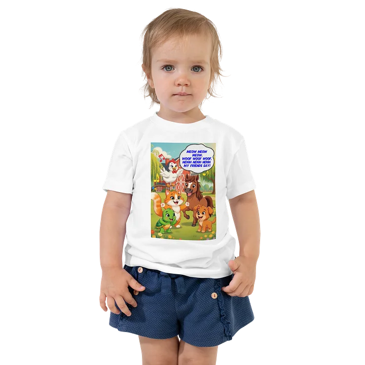 Sing A Rhyme Time Farm Friends Toddler Tee product image (1)