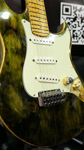 Bryan Custom Guitars out of the USA - Great custom electrics! @bryancustomguitar @sarasotaguitarshow #guitars