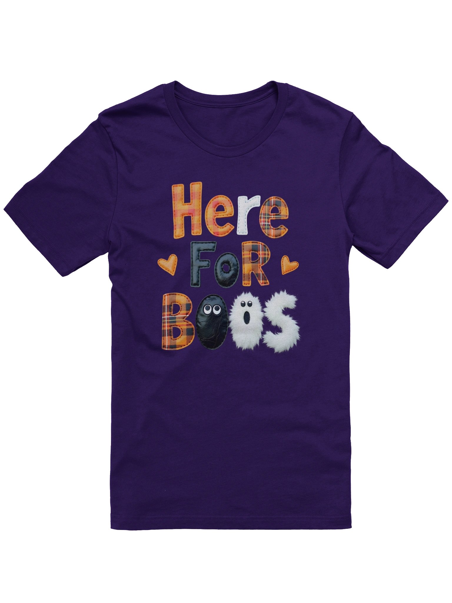 Boo-tiful Plaid Ghost T-Shirt product image (4)