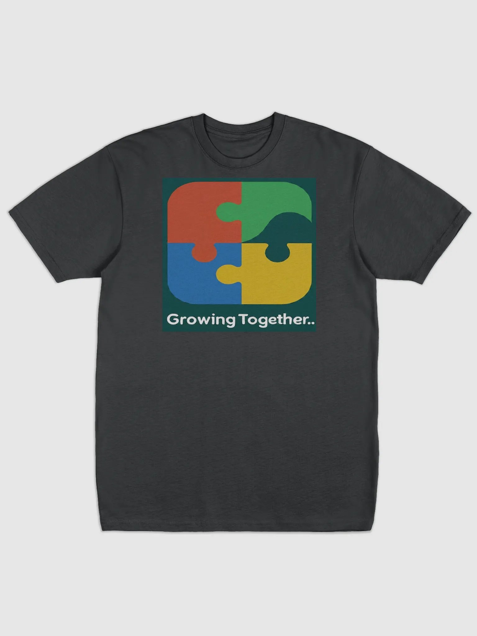 Colorful Unity Jigsaw Puzzle Tee product image (1)