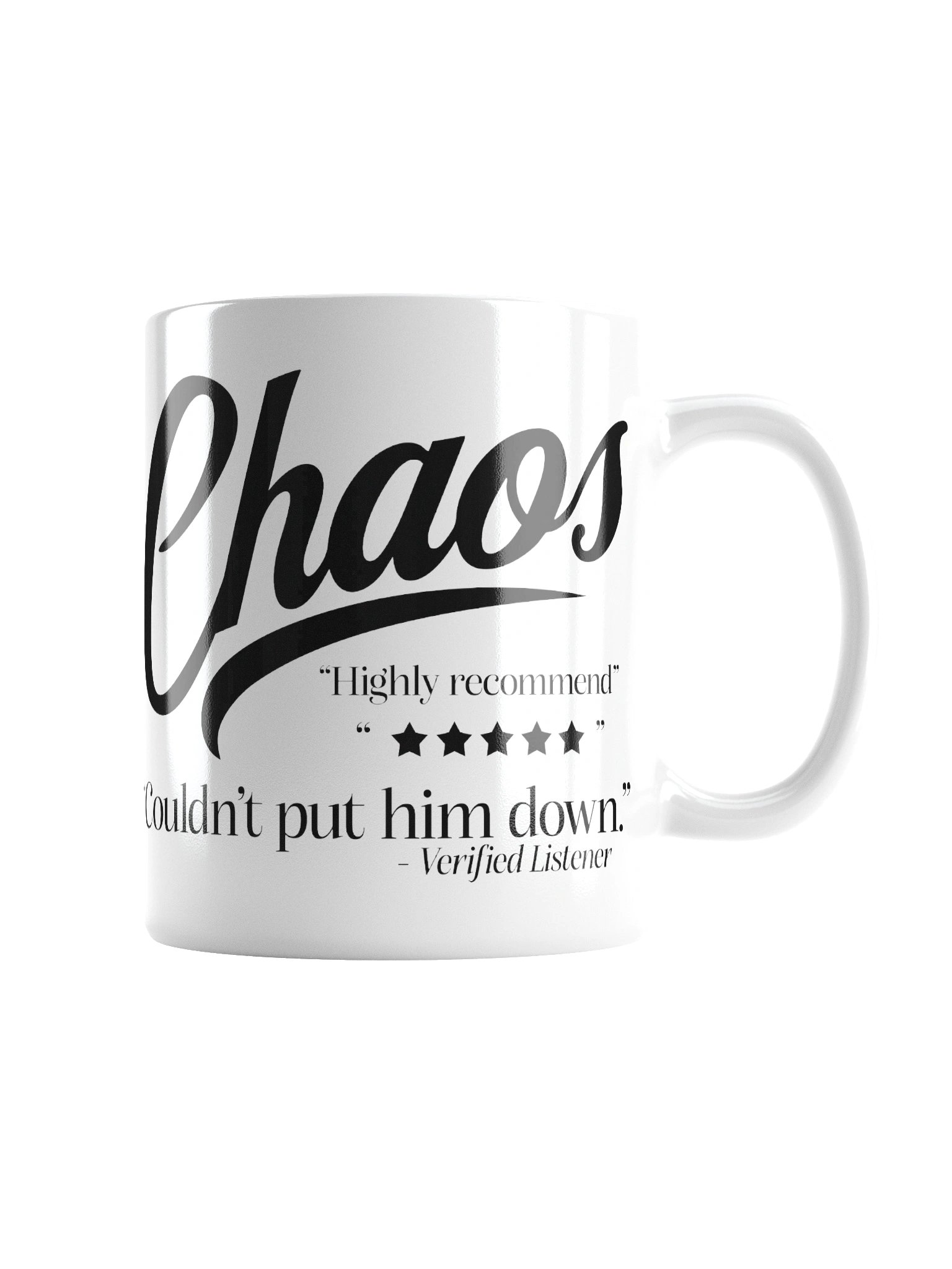 Chaos Reviews White Mug product image (3)