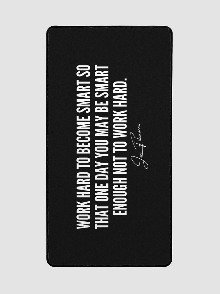 Work Smart Not Hard Mouse Pad product image (2)