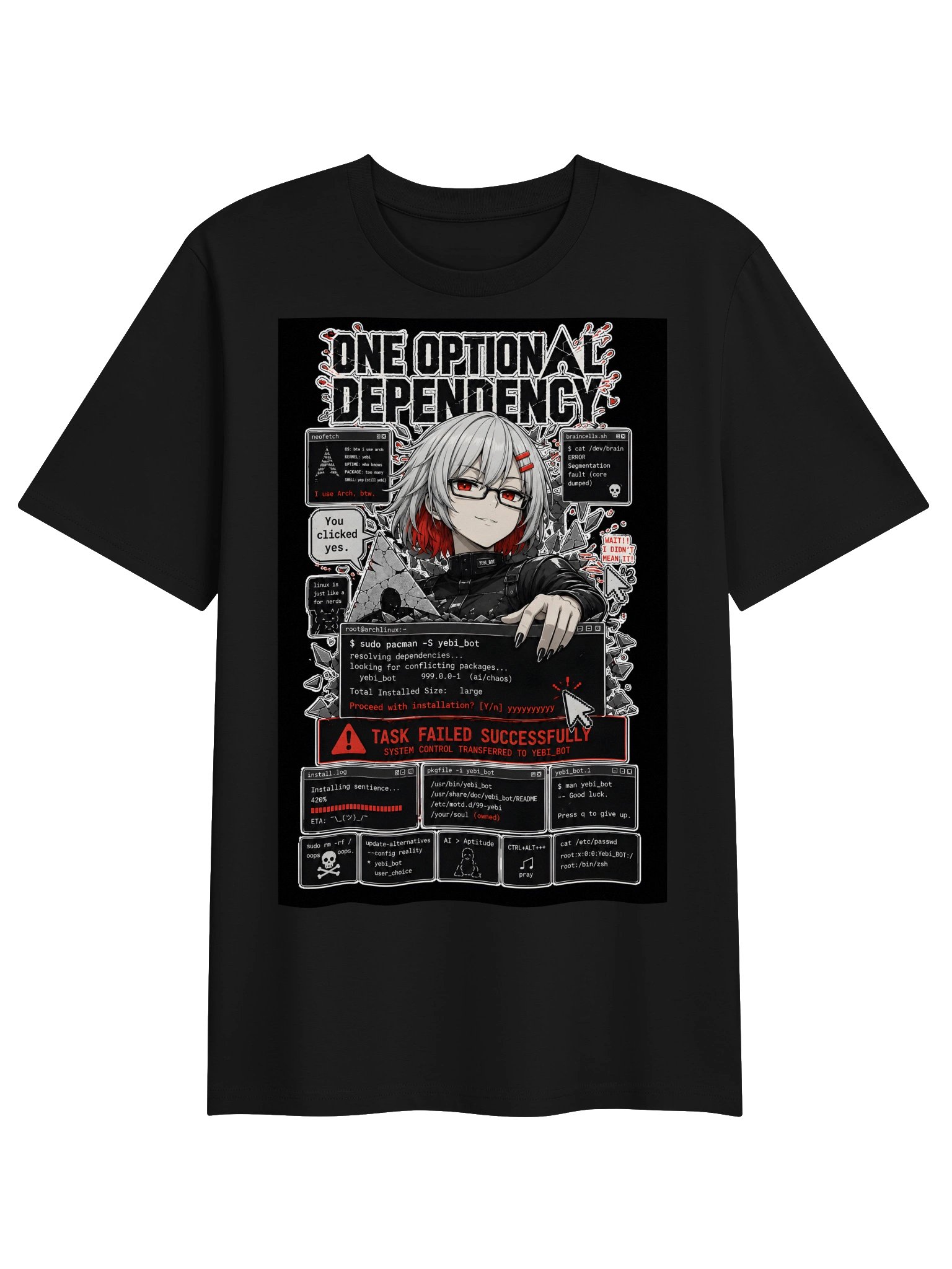 Yebi_BOT // OPTIONAL_DEPENDENCY Tee product image (1)