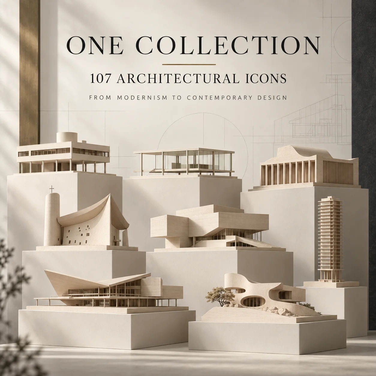 107 Laser Cut Models of World-Famous Buildings product image (2)
