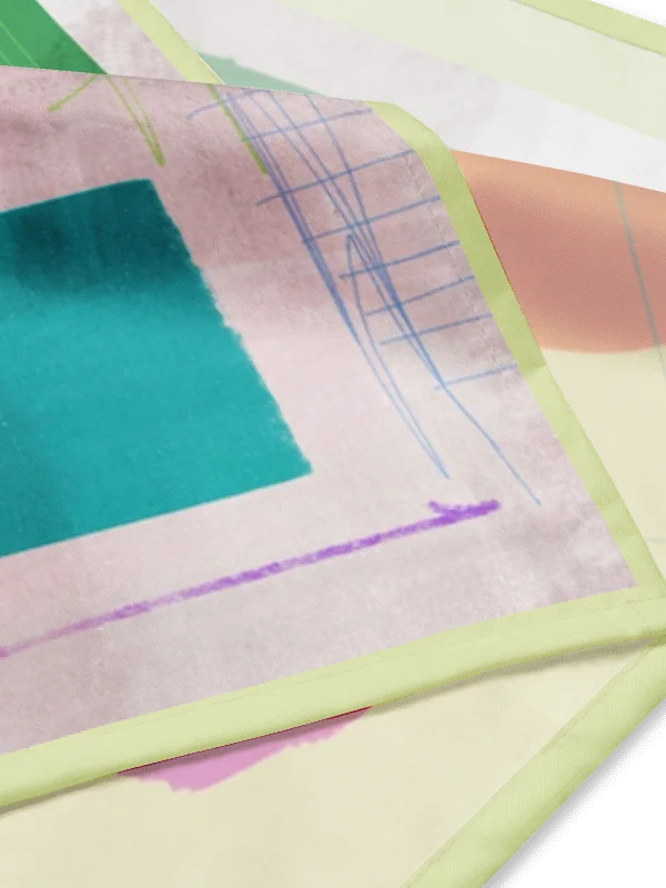 Playful Abstract Art Print Bandana product image (9)