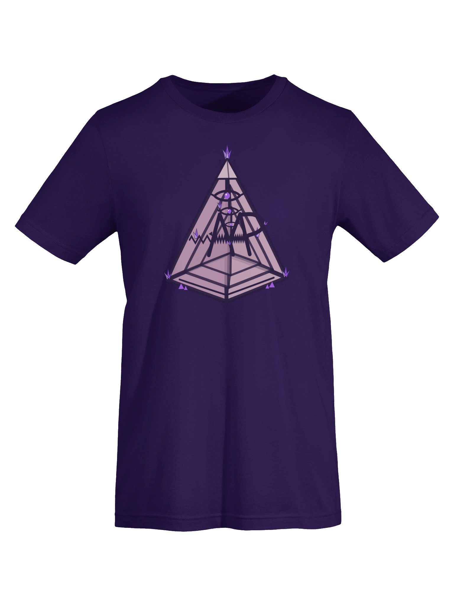 Mt. AMP 7D Pyramid Tee — Purple product image (5)