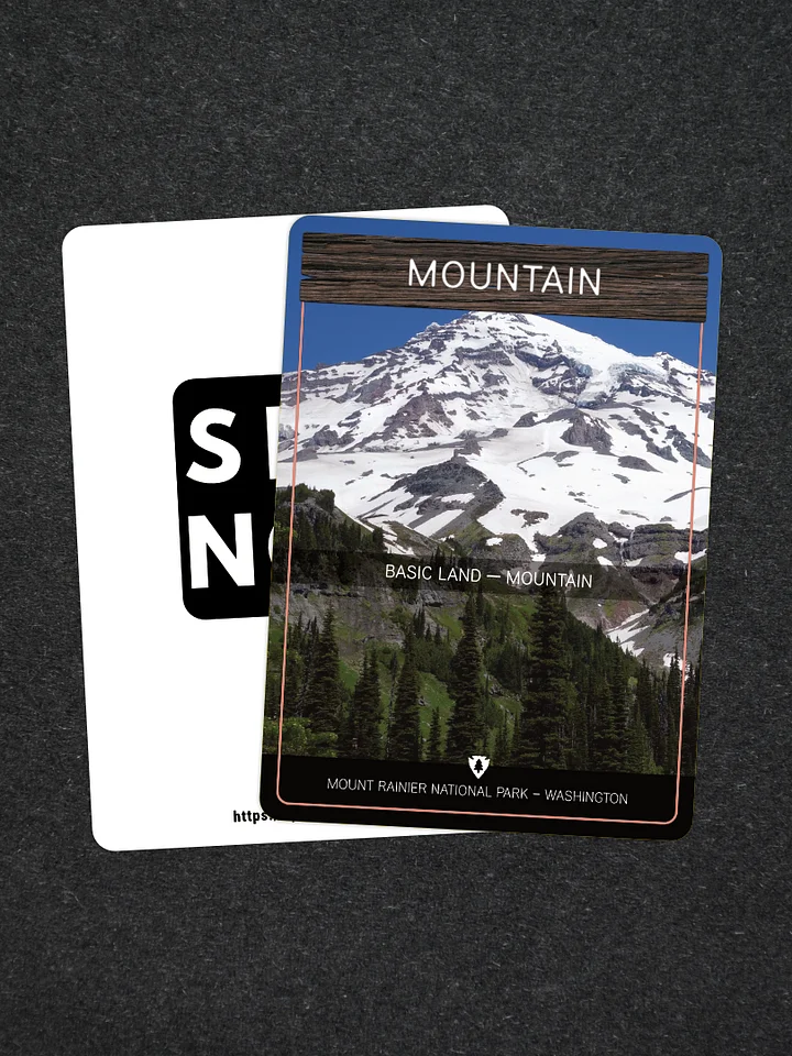 National Park & Forest Basic Land Proxies - Mountain (5 Pack) product image (1)