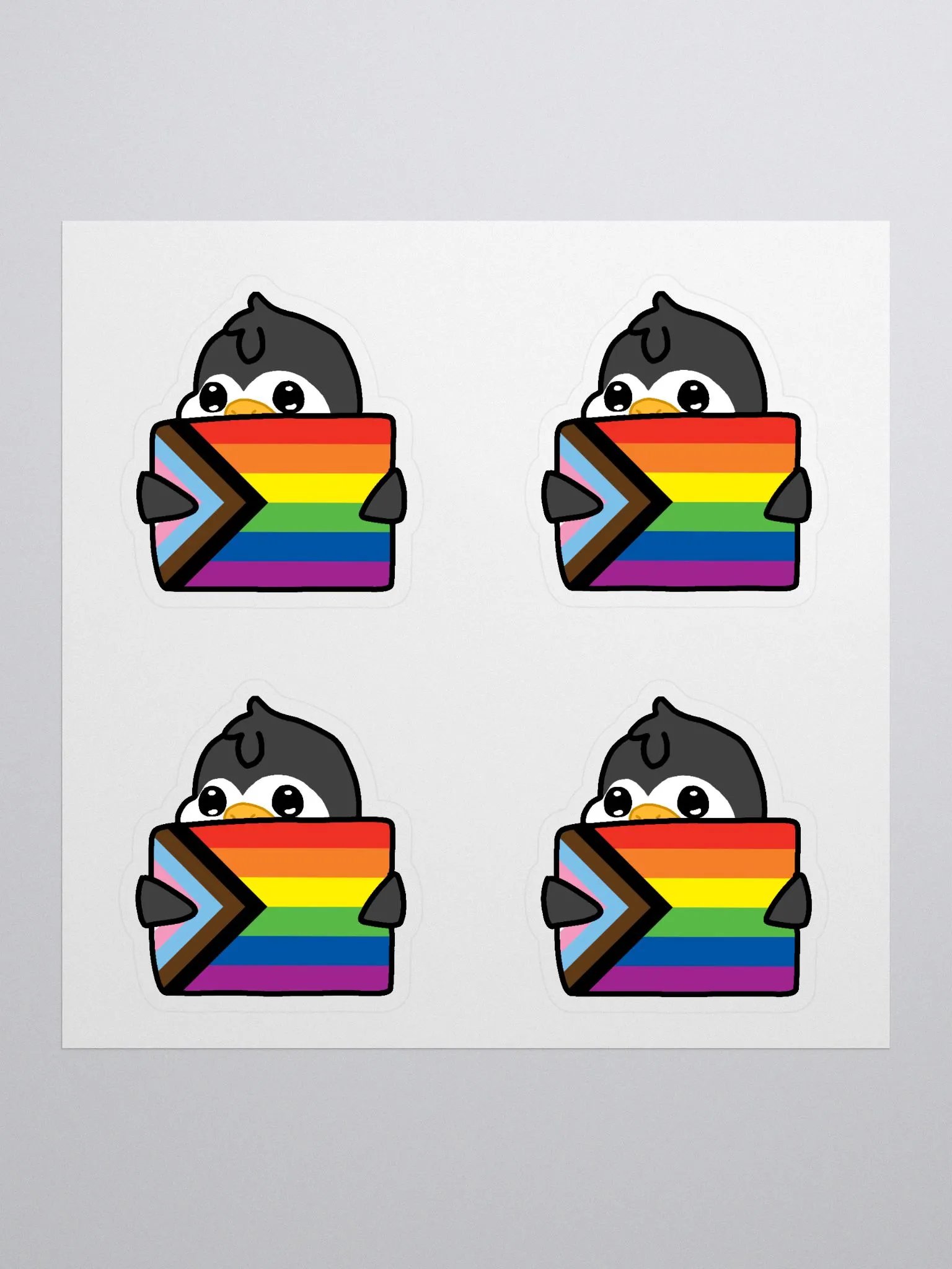 "Pride" Lil' Guy - Sticker Sheet product image (1)