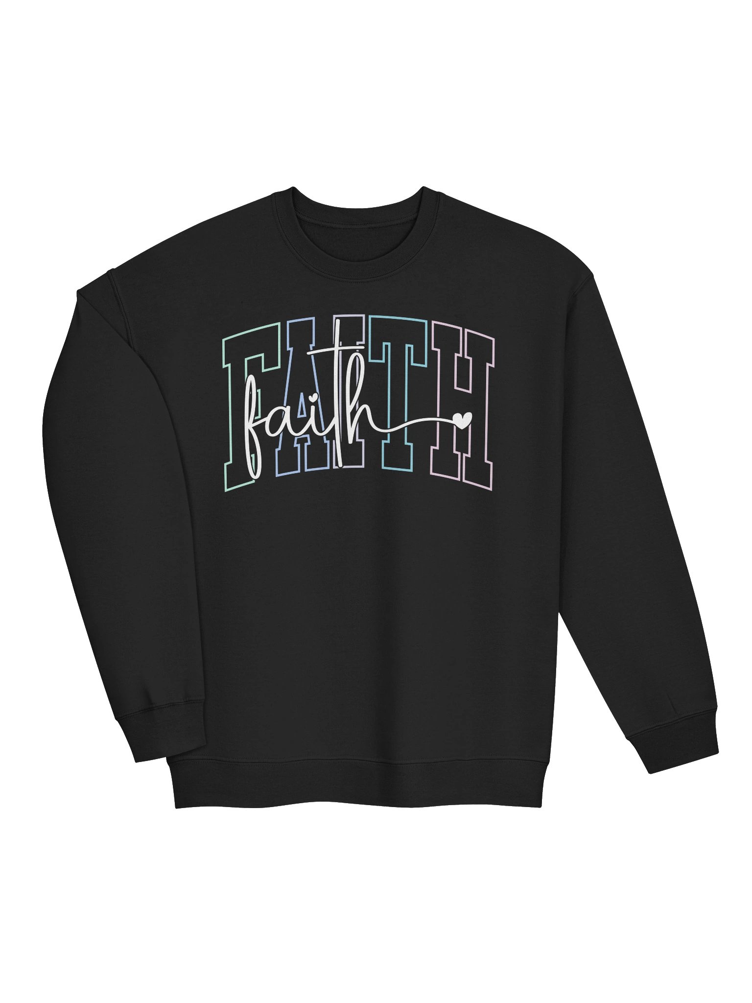 Faith Gradient Crewneck Sweatshirt product image (3)