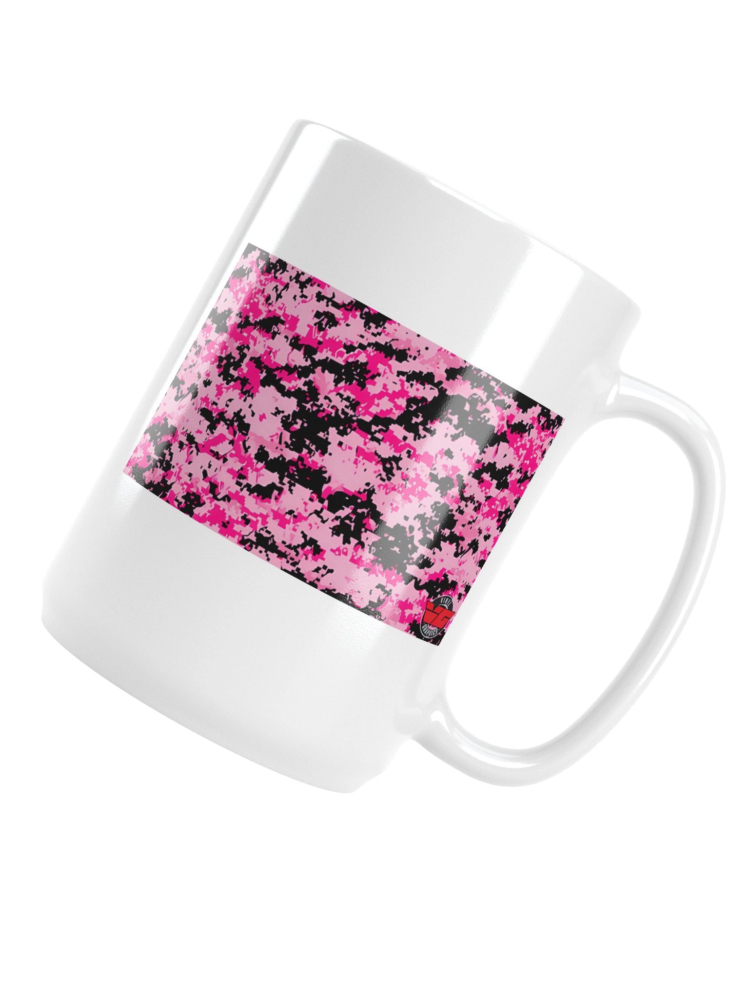 Pixelated Dreams White Glossy Mug product image (5)