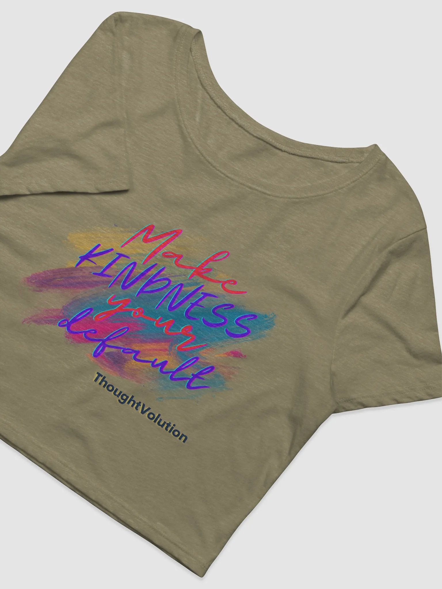 Make KINDNESS your default Crop Tee product image (6)