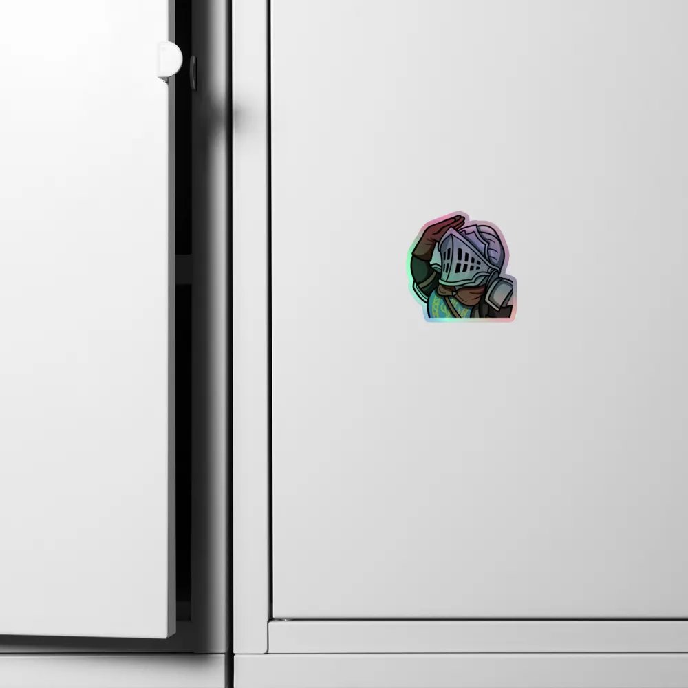 Salute Holo Sticker product image (4)