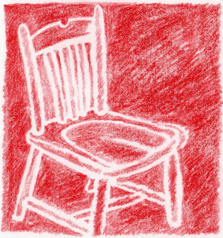 Red Chair Print product image (1)